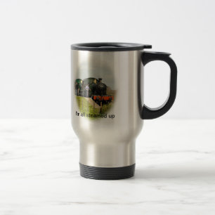 Viaje Soy todo el cocido al vapor encima de la taza