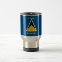 St Lucia, taza de café del Fete de ka del Sa
