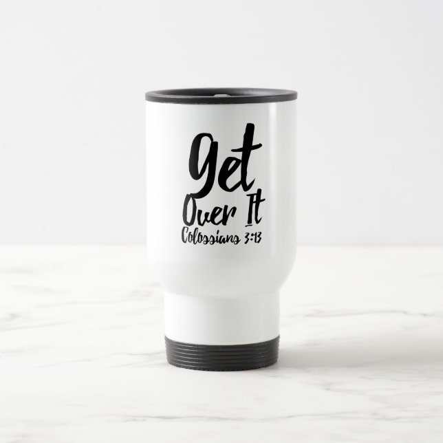 Viaje ¡Superalo! Taza de viaje/para commuters (Centro)