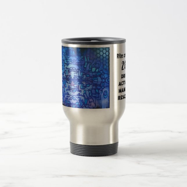 Viaje taza 3 de la quemadura (Centro)