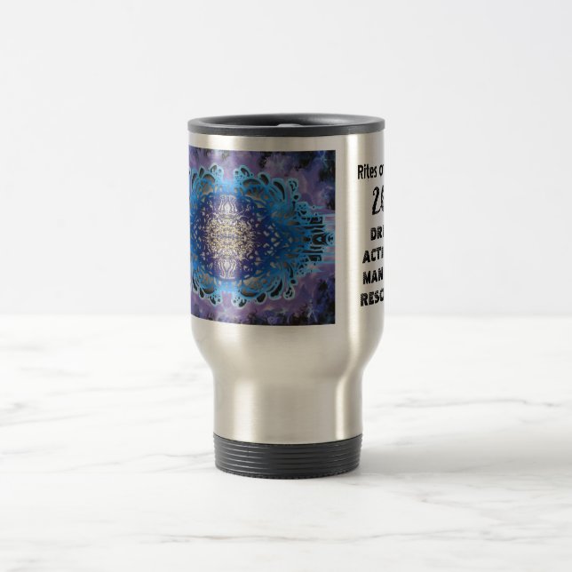 Viaje taza 6 de la quemadura (Centro)