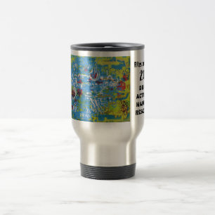 Viaje taza 8 de la quemadura