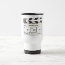 Viaje Taza adaptable de la ubicación de Clapperboard