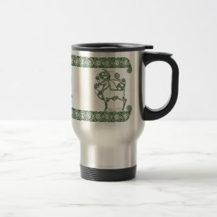 Viaje Taza céltica, diseño #2 de los ciervos de Herne