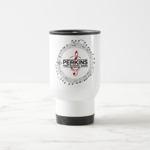Viaje Taza con logotipo de notas musicales
