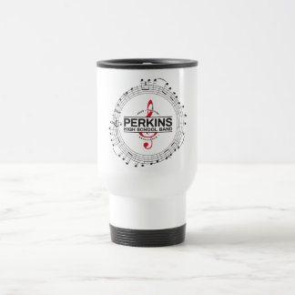 Viaje Taza con logotipo de notas musicales