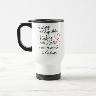 Viaje Taza Corazón de Enfermera Practicante, Agradecimie