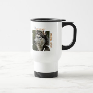 Viaje Taza de Amor Viajeros Amantes de los Perros Mug