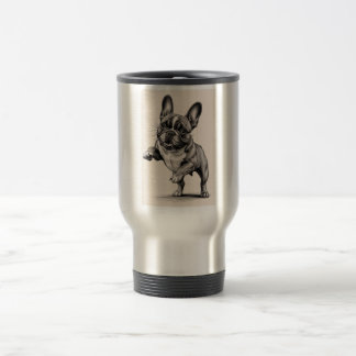 Viaje taza de bulldog francesa