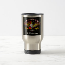 Viaje Taza de café aislada