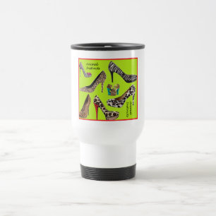 Viaje Taza de café animal de los instintos