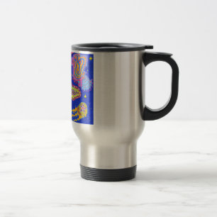 Viaje taza de café astroide de las nebulosas