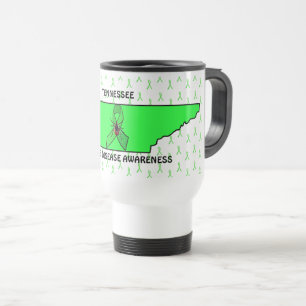 Viaje Taza de café de concienciación sobre la enfermedad