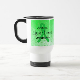 Viaje Taza de café de concienciación sobre la enfermedad