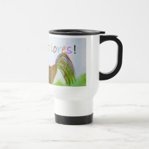 Viaje Taza de café de DeColores del gallo