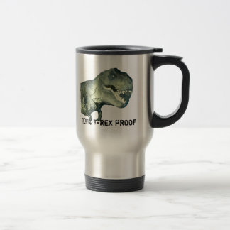 VIAJE TAZA DE CAFÉ DE LA PRUEBA DEL 100% T-REX