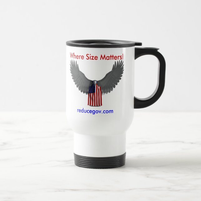 Viaje taza de café de Reducegov.com donde importa el (Derecha)