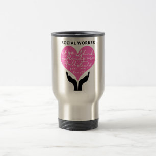 Viaje Taza de café del asistente social