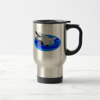 Viaje Taza de café del delfín - acero inoxidable