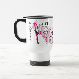 Viaje Taza de café del Doodle de PinqShue