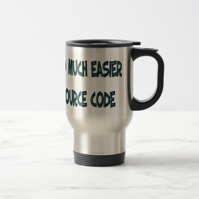 Viaje Taza de café divertida para el informático (Derecha)