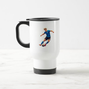Viaje Taza de café elegante para fanáticos del fútbol