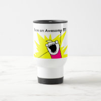Taza de café impresionante de la pinta