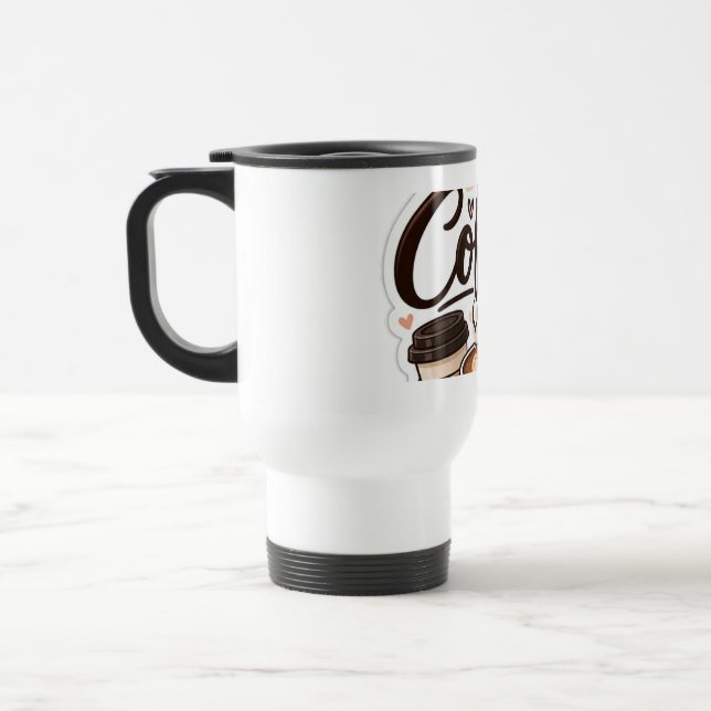 Viaje Taza de café linda (Izquierda)
