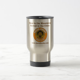 Viaje Taza de café metalizado de los dólares de Rasta