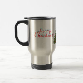 Viaje Taza de café para viajero con árbol de Navidad ale