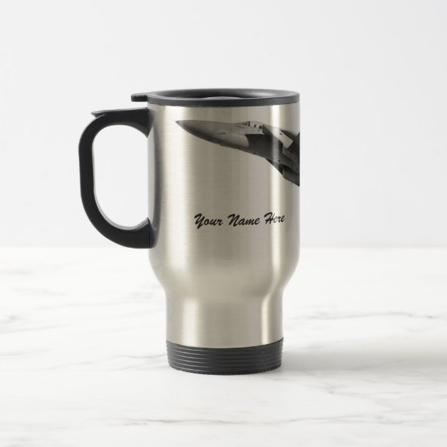 Viaje Taza de café personalizada F15 (Izquierda)