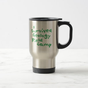 Viaje Taza de campamento de campo de geología
