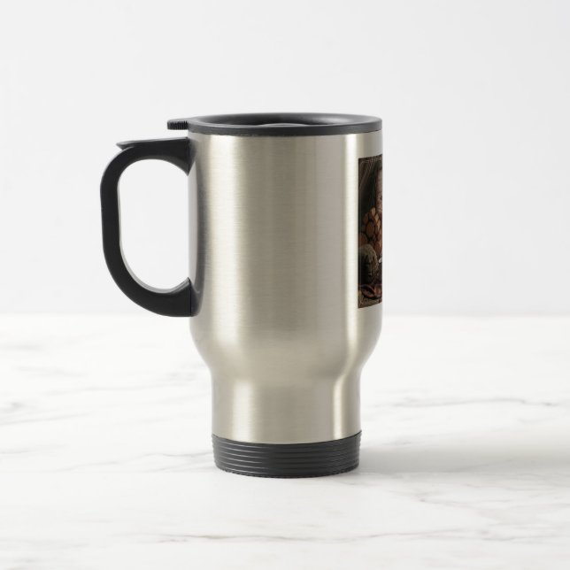 Viaje Taza de campamento Logs & Lazy Mornings – Aventura (Izquierda)
