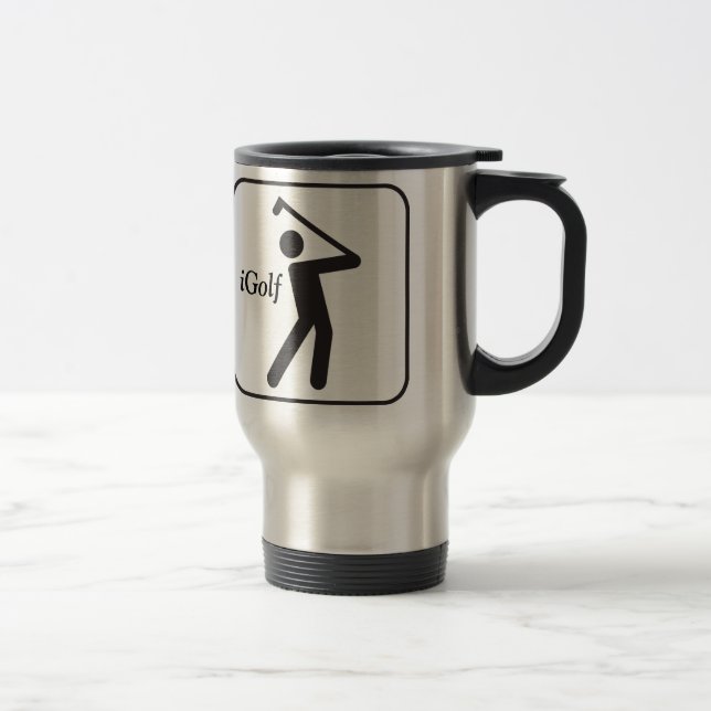 Viaje Taza de cerámica iGolf (Derecha)