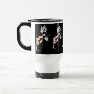 Viaje Taza de cerámica refinada del guitarrista Tiger