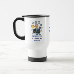 Viaje Taza de Contador Retirado – Regalo Divertido de Ju