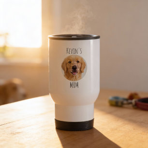 Viaje Taza de Foto Personalizada para Mamá de Perro Re
