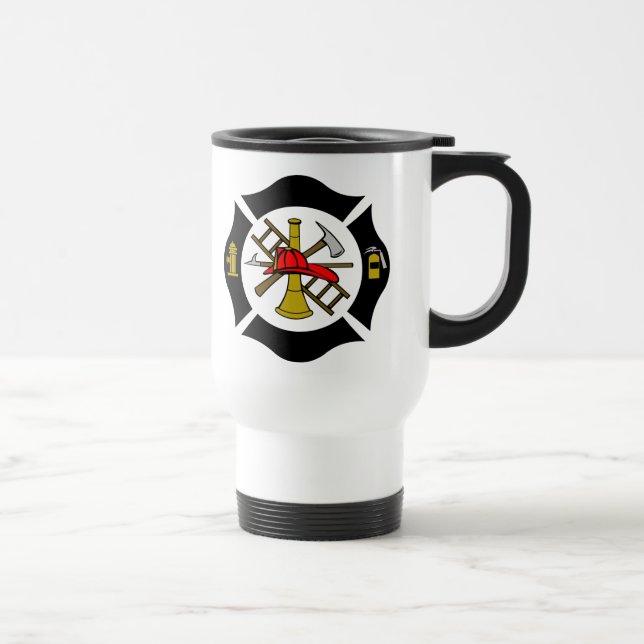 Viaje Taza de la cruz maltesa (Derecha)