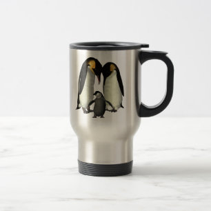 Viaje Taza de la familia del pingüino