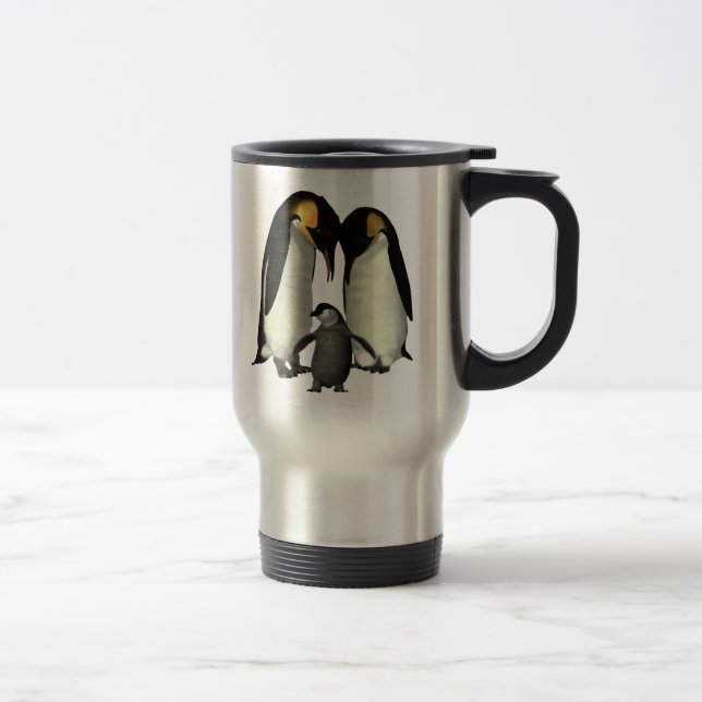 Viaje Taza de la familia del pingüino (Derecha)