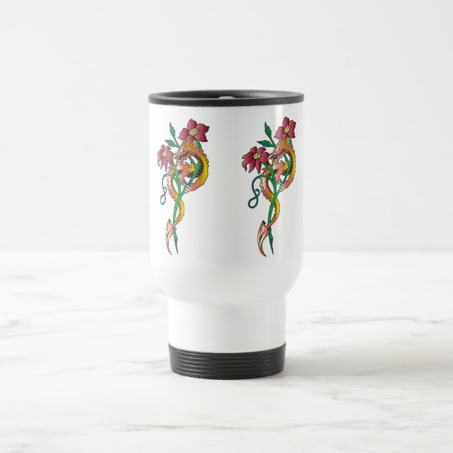 Viaje Taza de la flor del dragón (Centro)