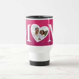 Viaje Taza de la MAMÁ del corazón de la foto O del Día
