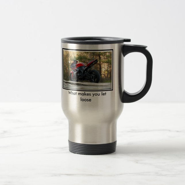 Viaje Taza de la motocicleta - modificada para (Derecha)