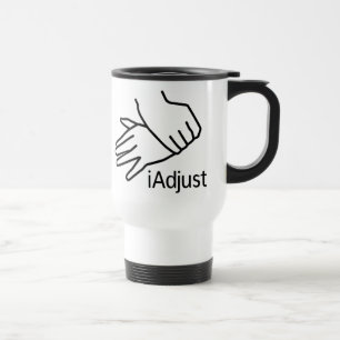 Viaje taza de la quiropráctica del iAdjust