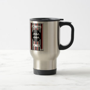 Viaje Taza de la raya del zodiaco - acuario