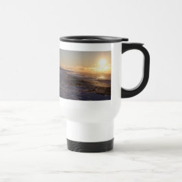 Viaje Taza de la salida del sol Nevado de la playa de