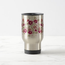 Viaje Taza de la seguridad del acero inoxidable del ramo