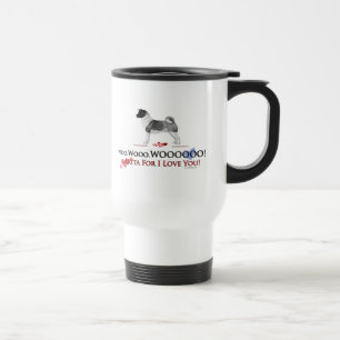 Viaje Taza de la tarjeta del día de San Valentín de