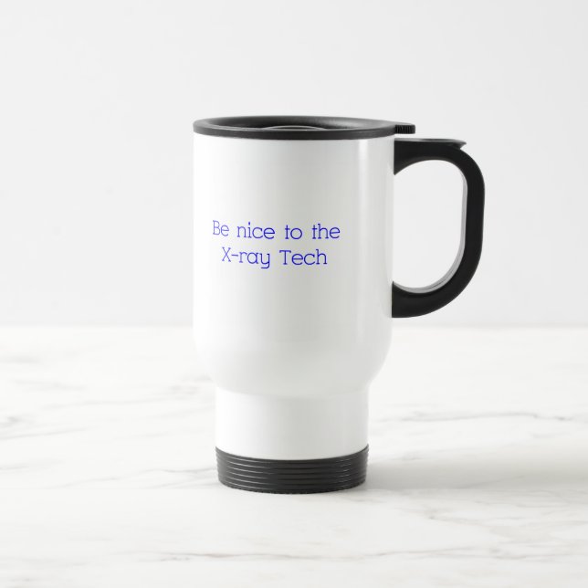 Viaje Taza de la tecnología de la radiografía (Derecha)