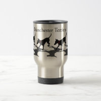 Taza de los terrieres de Manchester